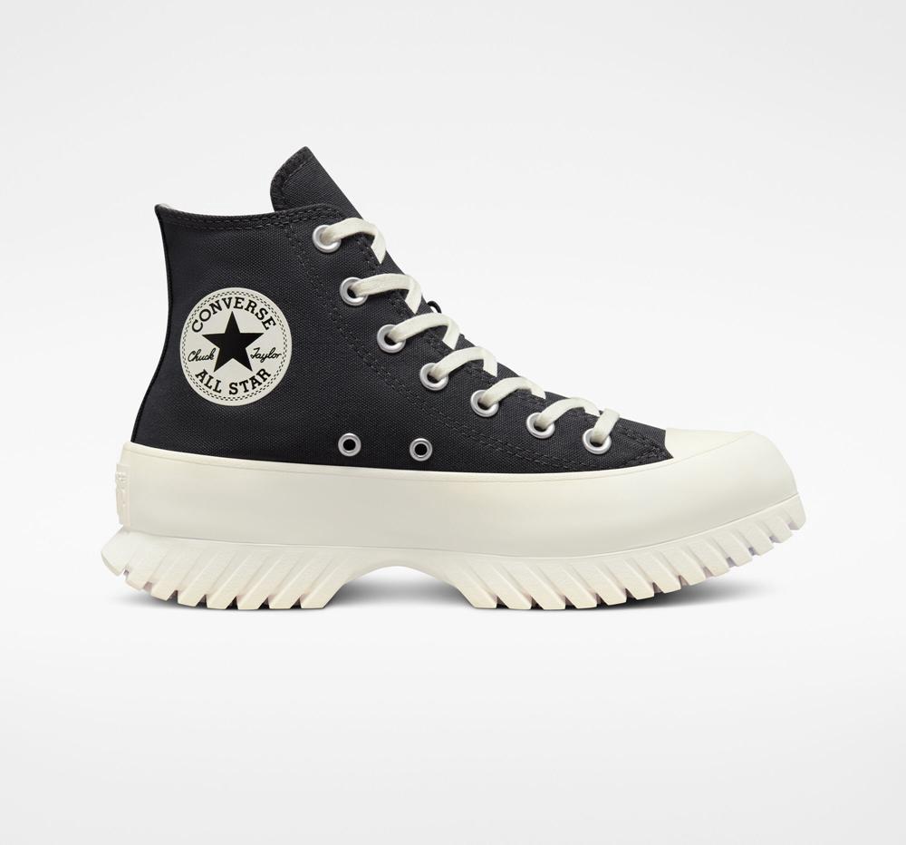 Botas Tenis Converse Chuck Taylor All Star Lugged 2.0 Unisex Hombre Gris Negras Colombia | JVNFK-3798