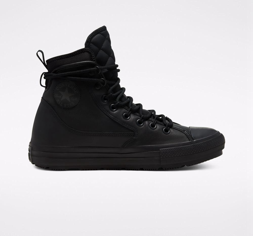 Botas Tenis Converse Chuck Taylor All Star All Terrain Counter Climate Unisex Mujer Negras Negras Negras Colombia | NRTBC-9258