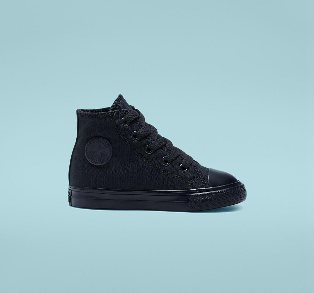 High Tops Tenis Converse Chuck Taylor All Star Classic Toddler Niño Negras Colombia | ATYZE-2315