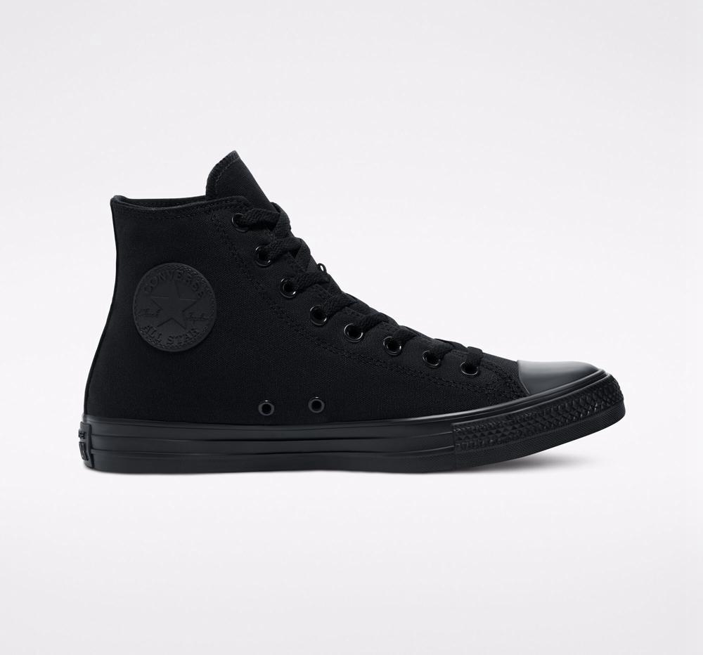 High Tops Tenis Converse Chuck Taylor All Star Classic Unisex Hombre Negras Colombia | EANDS-1847