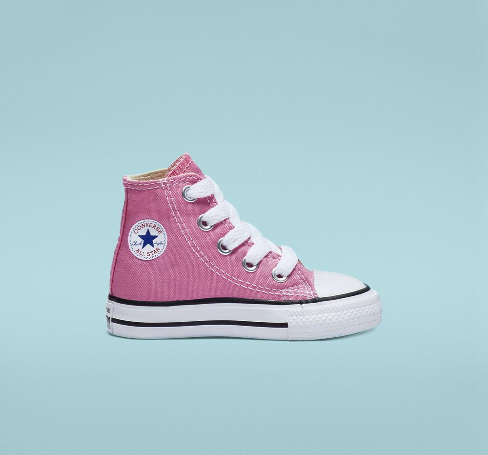 High Tops Tenis Converse Chuck Taylor All Star Classic Toddler Niño Rosas Colombia | HCGBD-8493