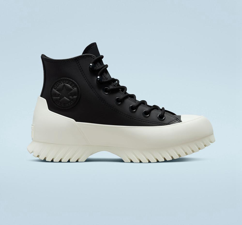 High Tops Tenis Converse Chuck Taylor All Star Lugged 2.0 Counter Climate Unisex Mujer Negras Colombia | XDYSJ-4106