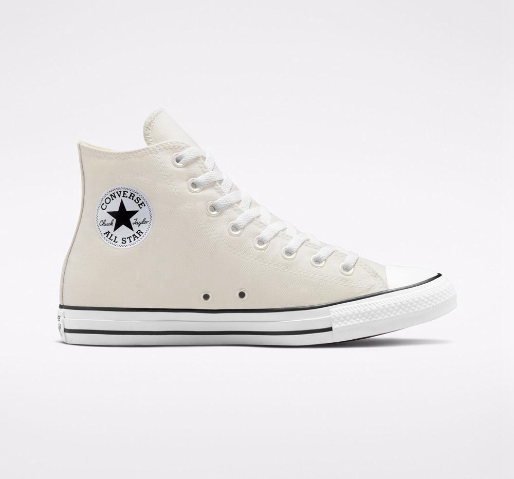 High Tops Tenis Converse Chuck Taylor All Star Seasonal Color Unisex Hombre Kaki Colombia | ZSDGP-5397