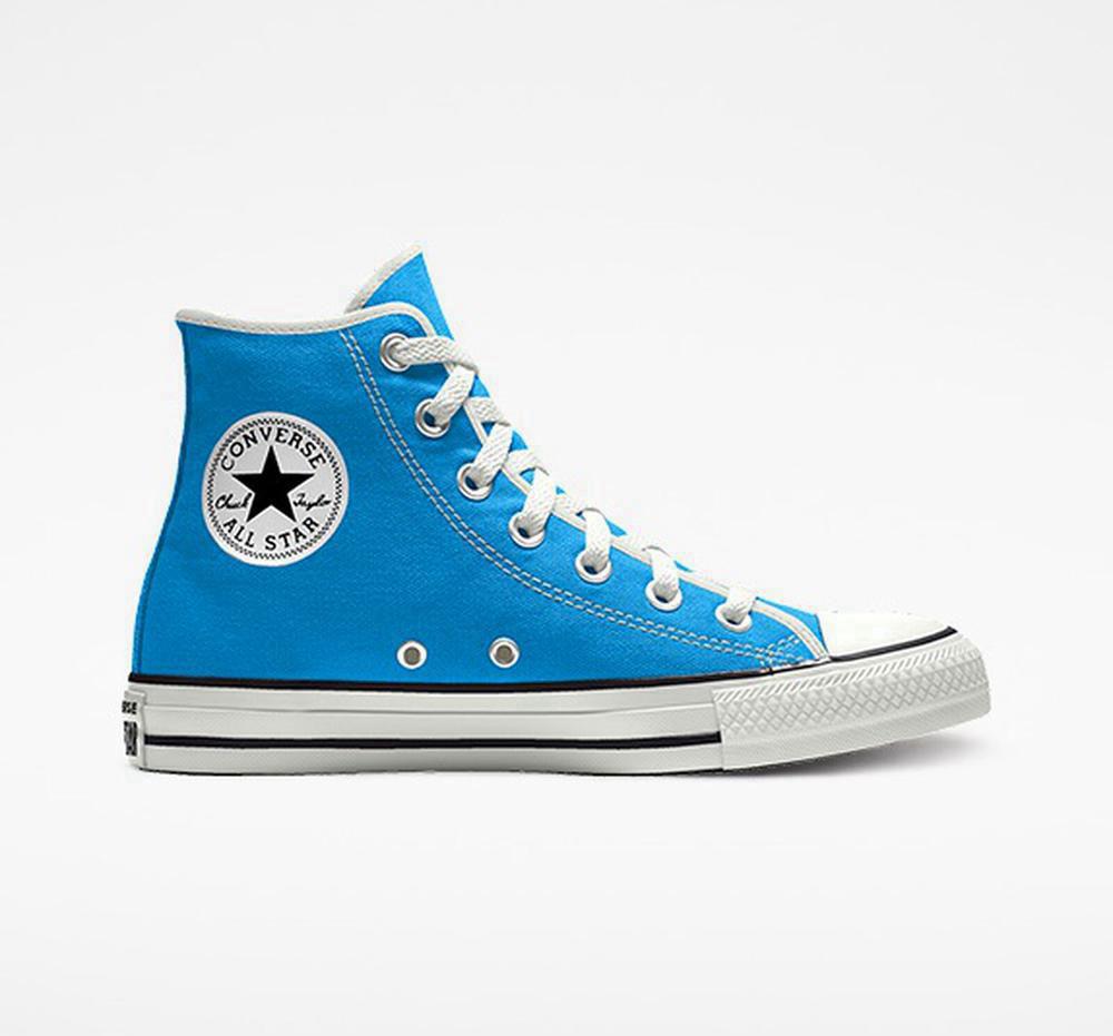 High Tops Tenis Converse Custom Chuck Taylor All Star By You Unisex Mujer Bluehero Colombia | ABQEW-1085