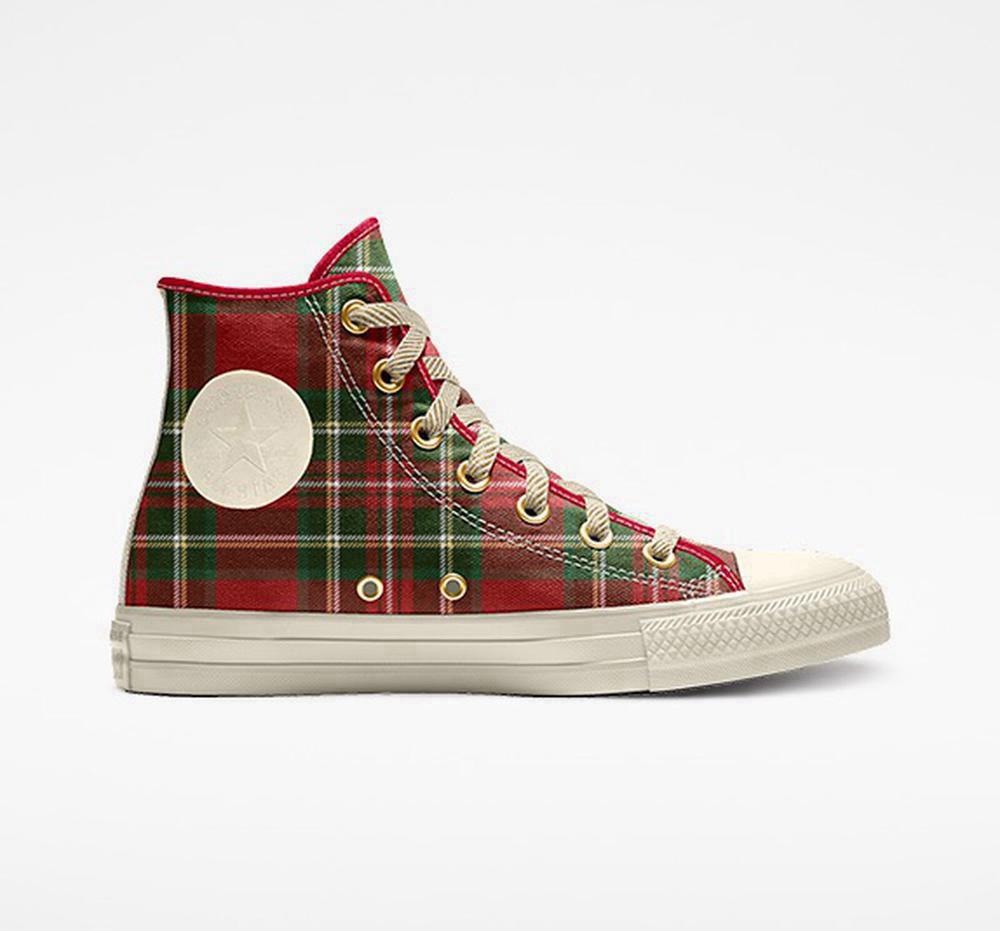 High Tops Tenis Converse Custom Chuck Taylor All Star By You Unisex Hombre Multicolor Colombia | PXHRW-1908