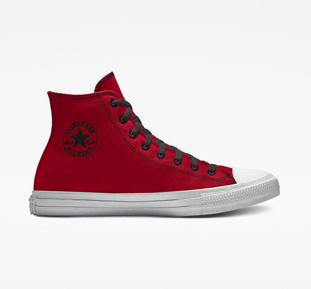 High Tops Tenis Converse Custom Chuck Taylor All Star Surplus By You Unisex Mujer Rojas Colombia | QZITS-8321