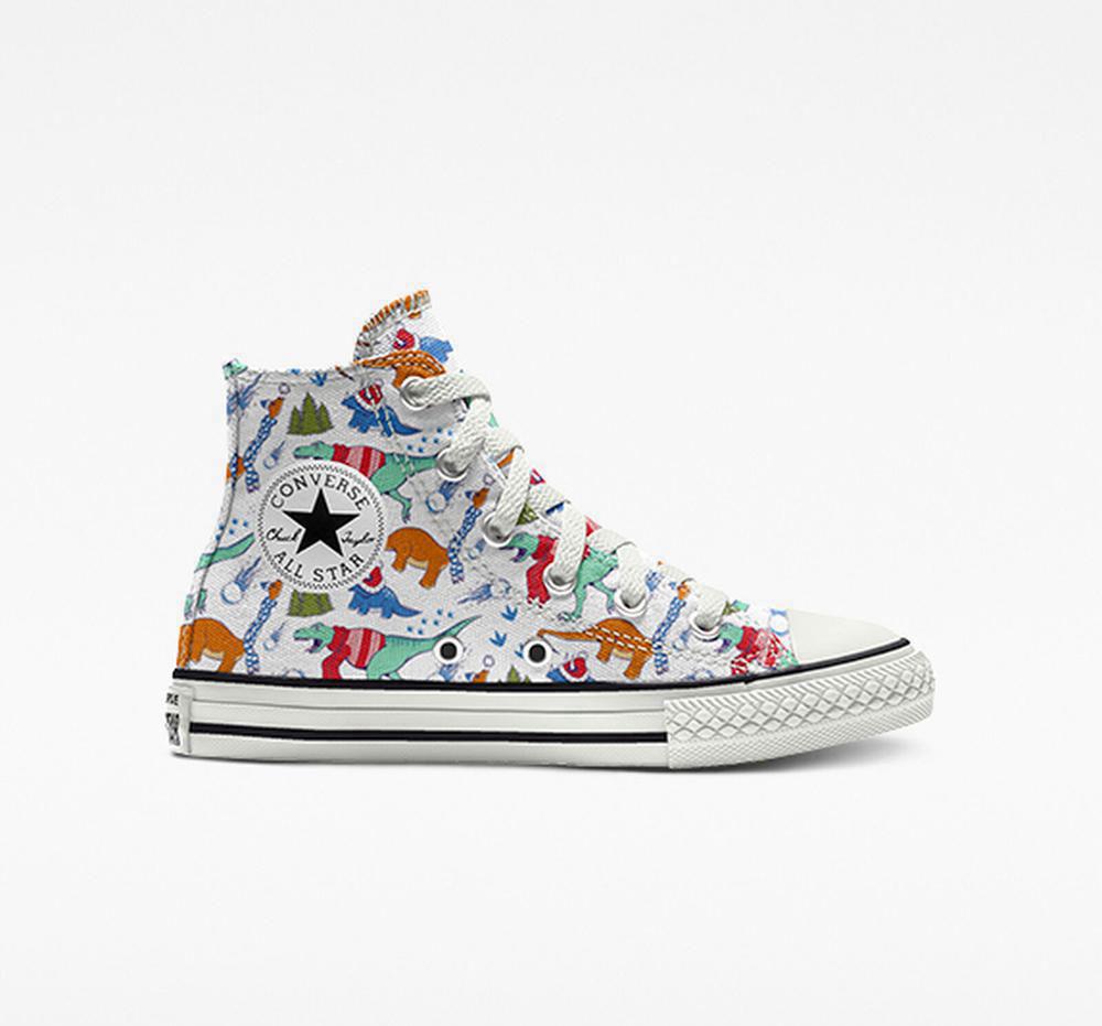 High Tops Tenis Converse Custom Chuck Taylor All Star By You Little Kids Niño Multicolor Colombia | UDNBQ-6472