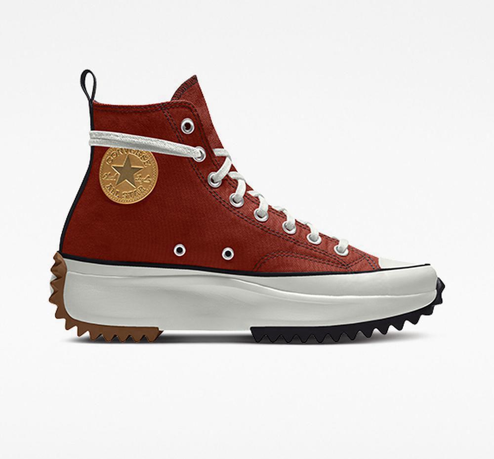 High Tops Tenis Converse Custom Run Star Hike By You Unisex Hombre Naranjas Colombia | SEFTG-3927