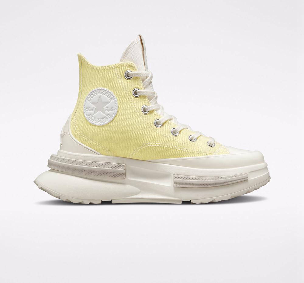 High Tops Tenis Converse Run Star Legacy Cx Unisex Hombre Amarillo Negras Colombia | AKBEU-2806