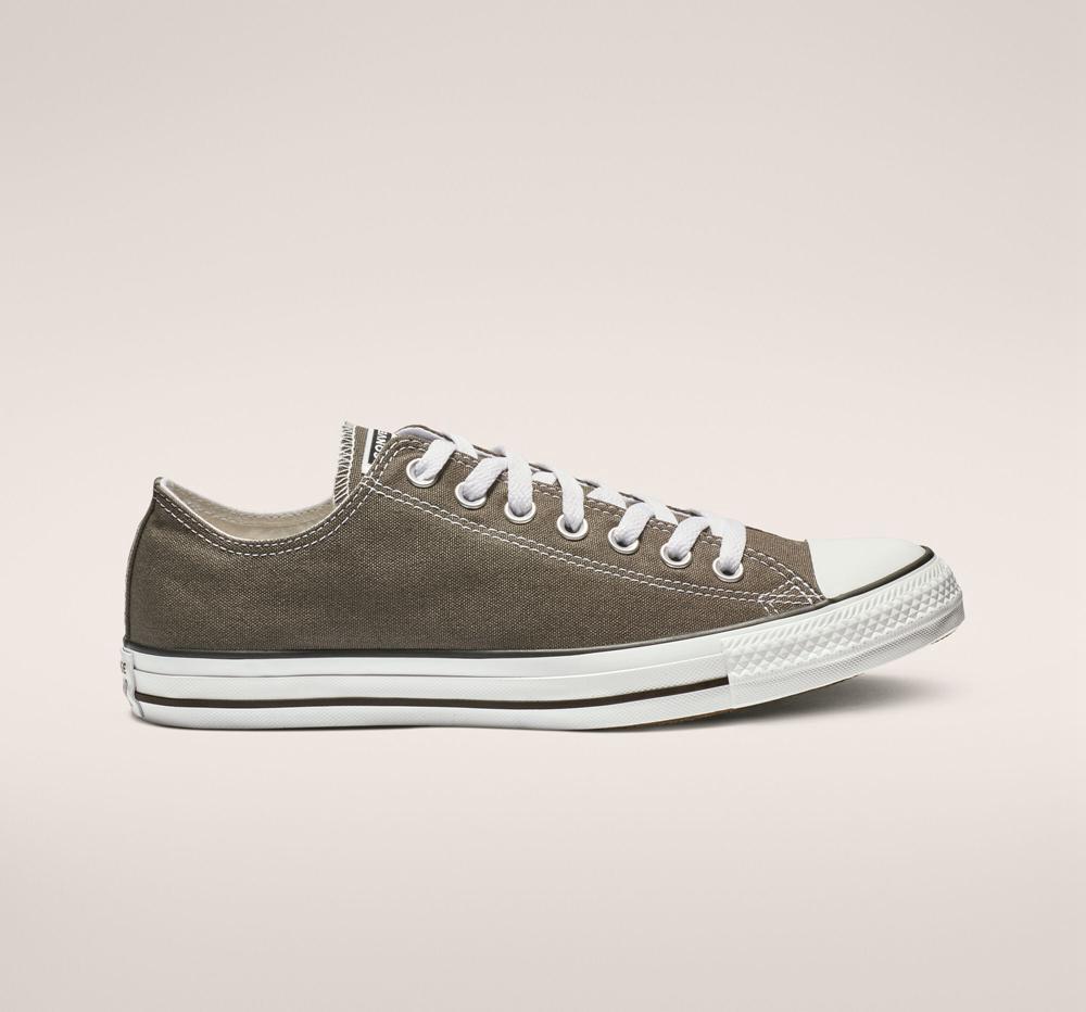 Low Tops Tenis Converse Chuck Taylor All Star Classic Unisex Mujer Gris Colombia | AEGHQ-4352