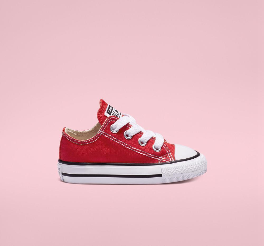 Low Tops Tenis Converse Chuck Taylor All Star Classic Toddler Niña Rojas Colombia | BKATJ-6104
