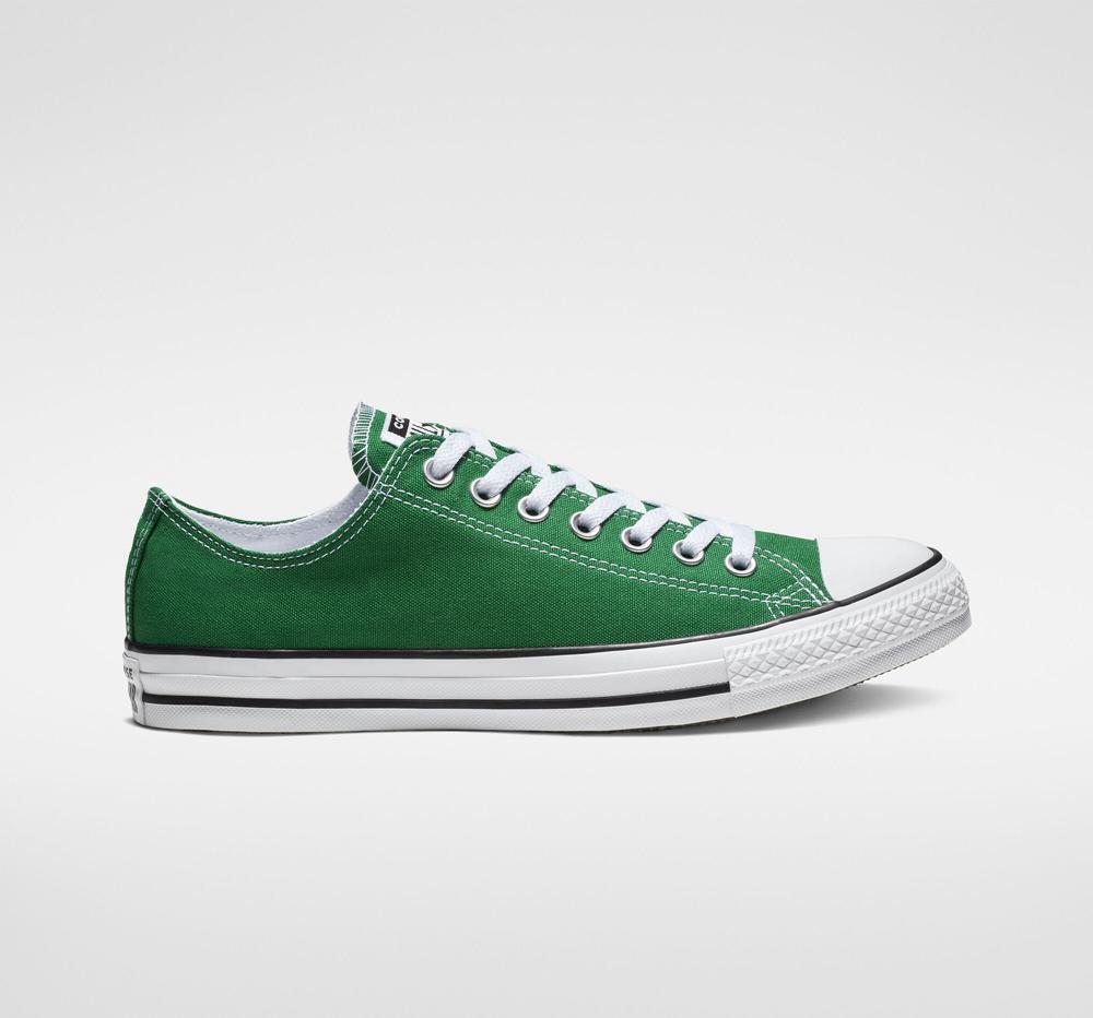 Low Tops Tenis Converse Chuck Taylor All Star Classic Unisex Hombre Verde Colombia | GXRPC-1359