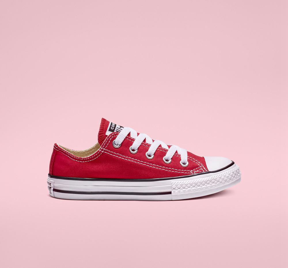 Low Tops Tenis Converse Chuck Taylor All Star Classic Little Kids Niño Rojas Colombia | LVZMP-3927