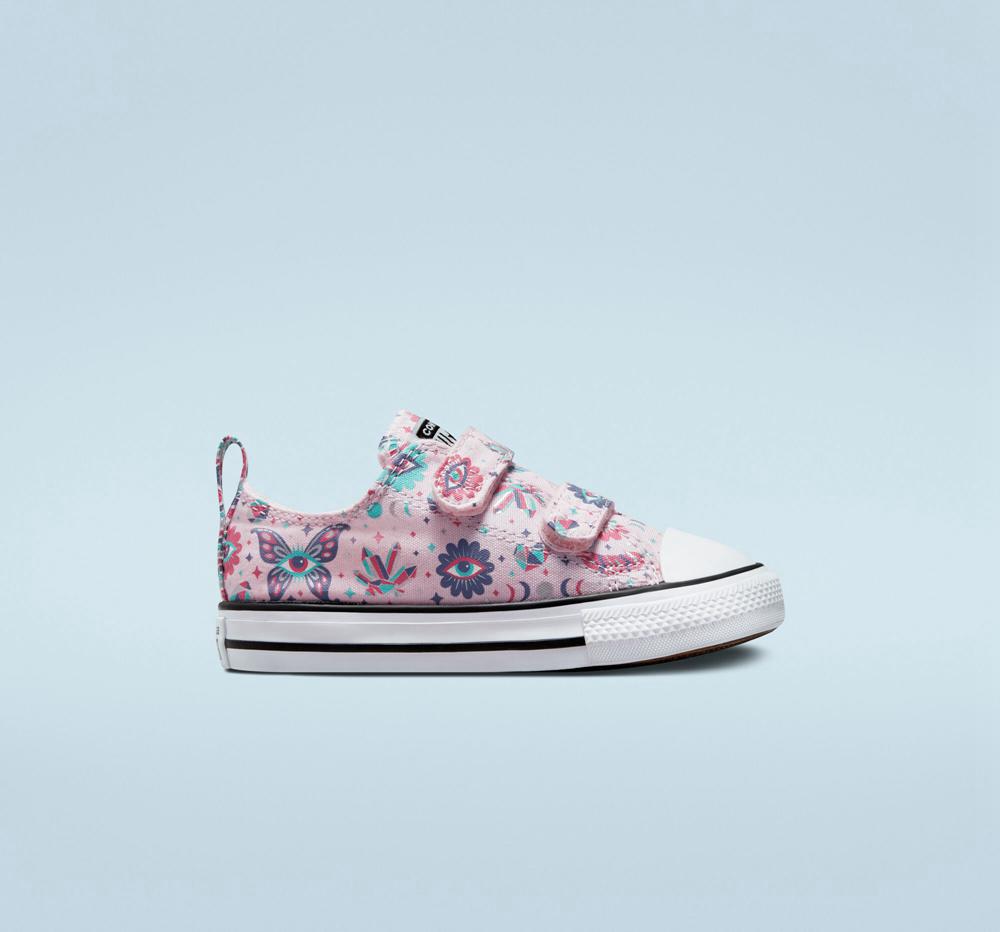 Low Tops Tenis Converse Chuck Taylor All Star Easy On Mystic Gems Toddler Niña Rosas Colombia | RIXNK-1850