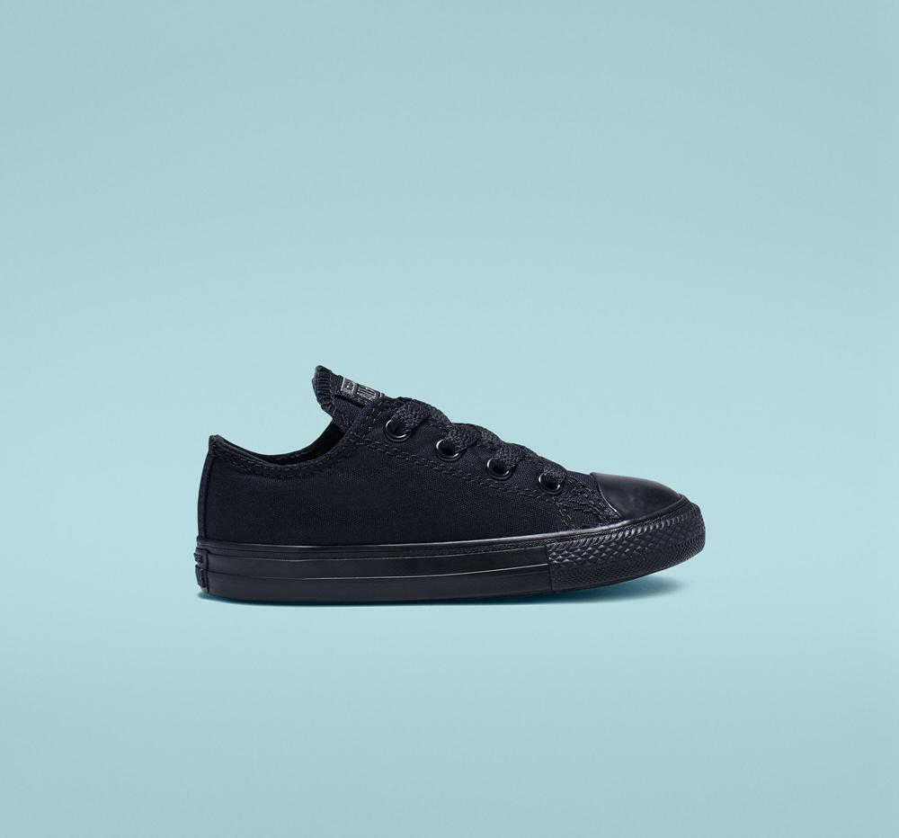 Low Tops Tenis Converse Chuck Taylor All Star Classic Toddler Niña Negras Colombia | UCLBK-1053