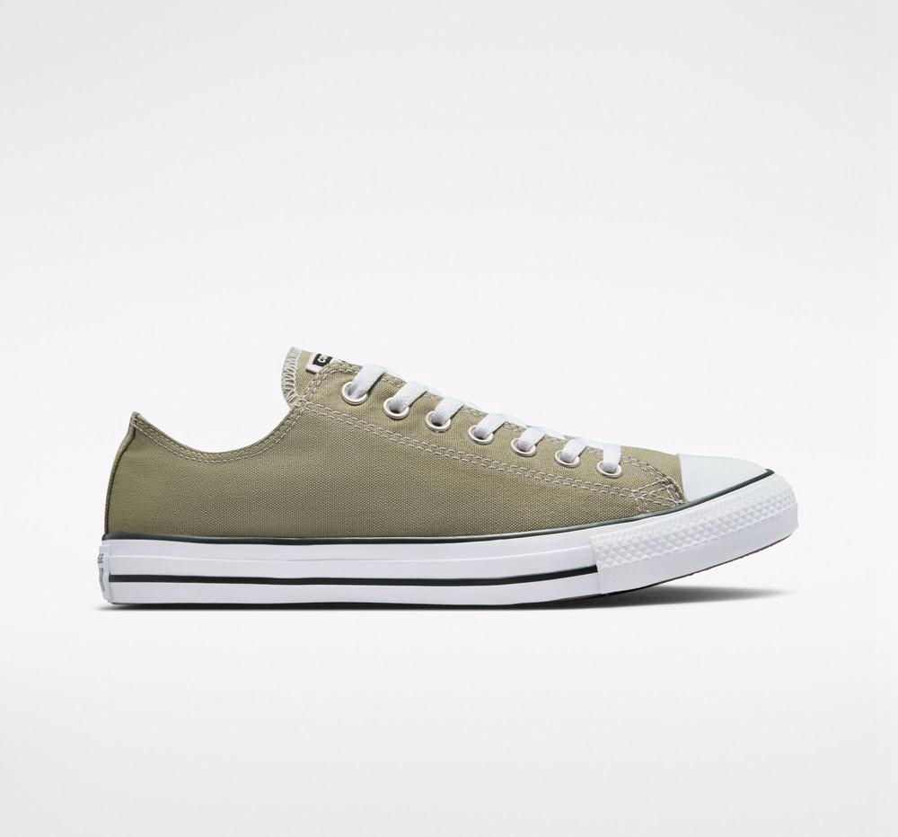 Low Tops Tenis Converse Chuck Taylor All Star Seasonal Color Unisex Hombre Verde Verde Menta Colombia | XSGBP-0743