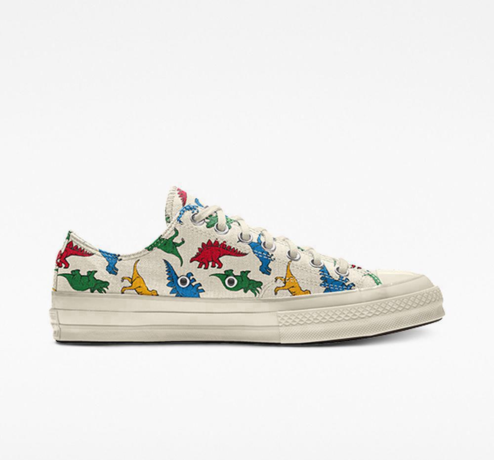 Low Tops Tenis Converse Custom Chuck 70 Vintage Canvas By You Unisex Hombre Multicolor Colombia | IUMTS-0356