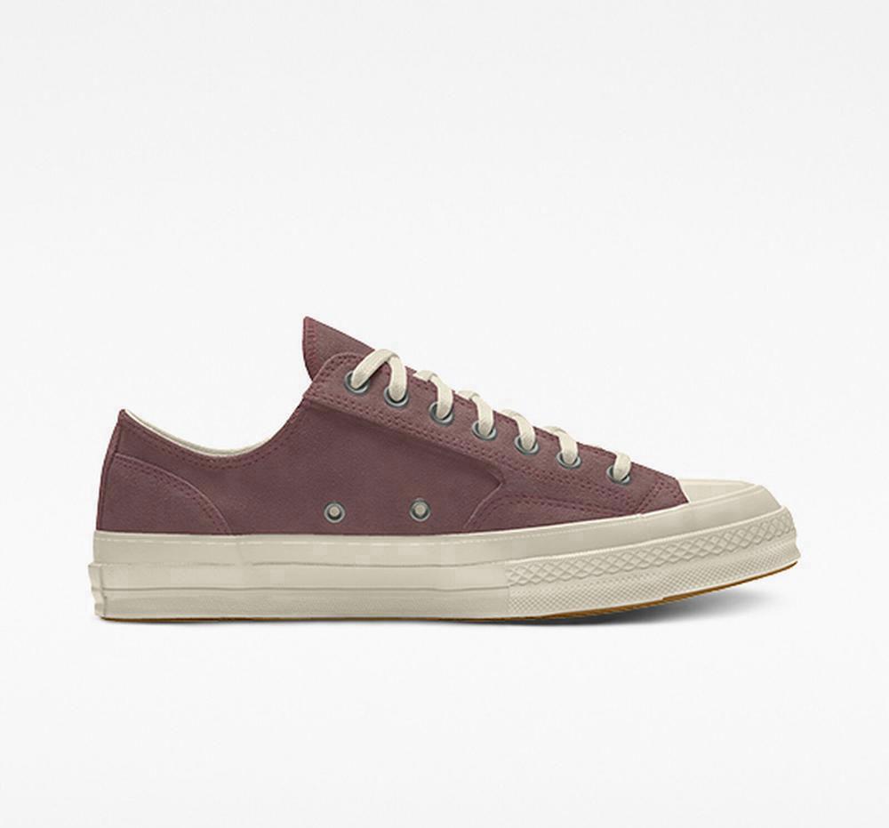 Low Tops Tenis Converse Custom Chuck 70 Suede By You Unisex Hombre Gris Colombia | ZHAFT-6207
