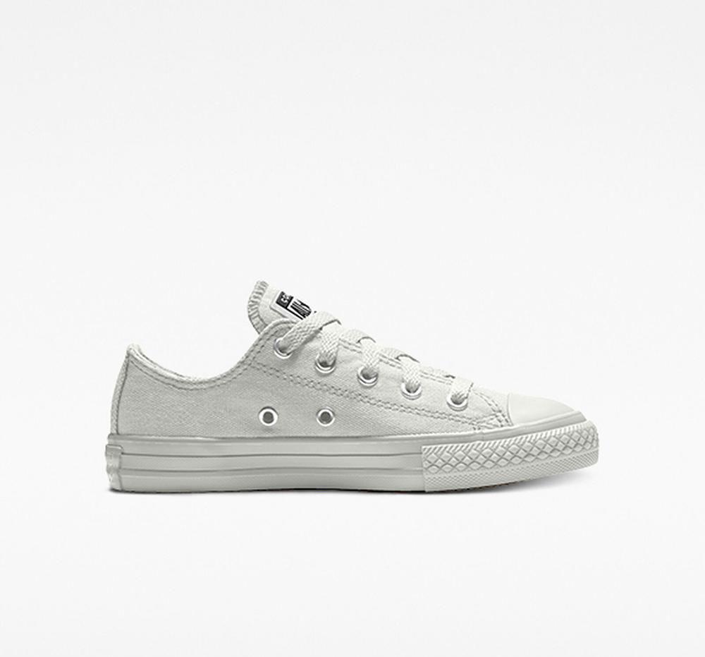 Low Tops Tenis Converse Custom Chuck Taylor All Star By You Little Kids Niña Gris Colombia | DMRIK-9315