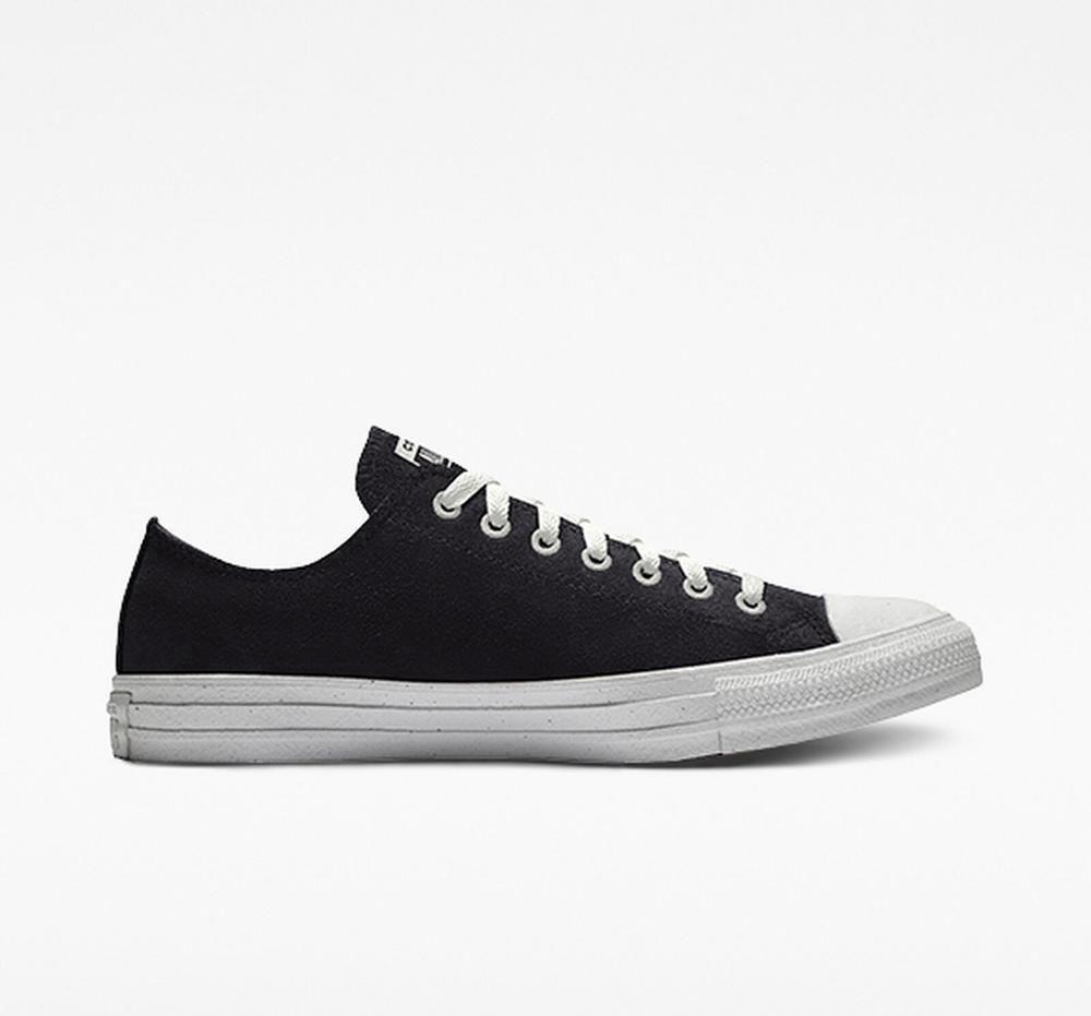 Low Tops Tenis Converse Custom Chuck Taylor All Star Surplus By You Unisex Mujer Blacksuede Colombia | FQICO-4936