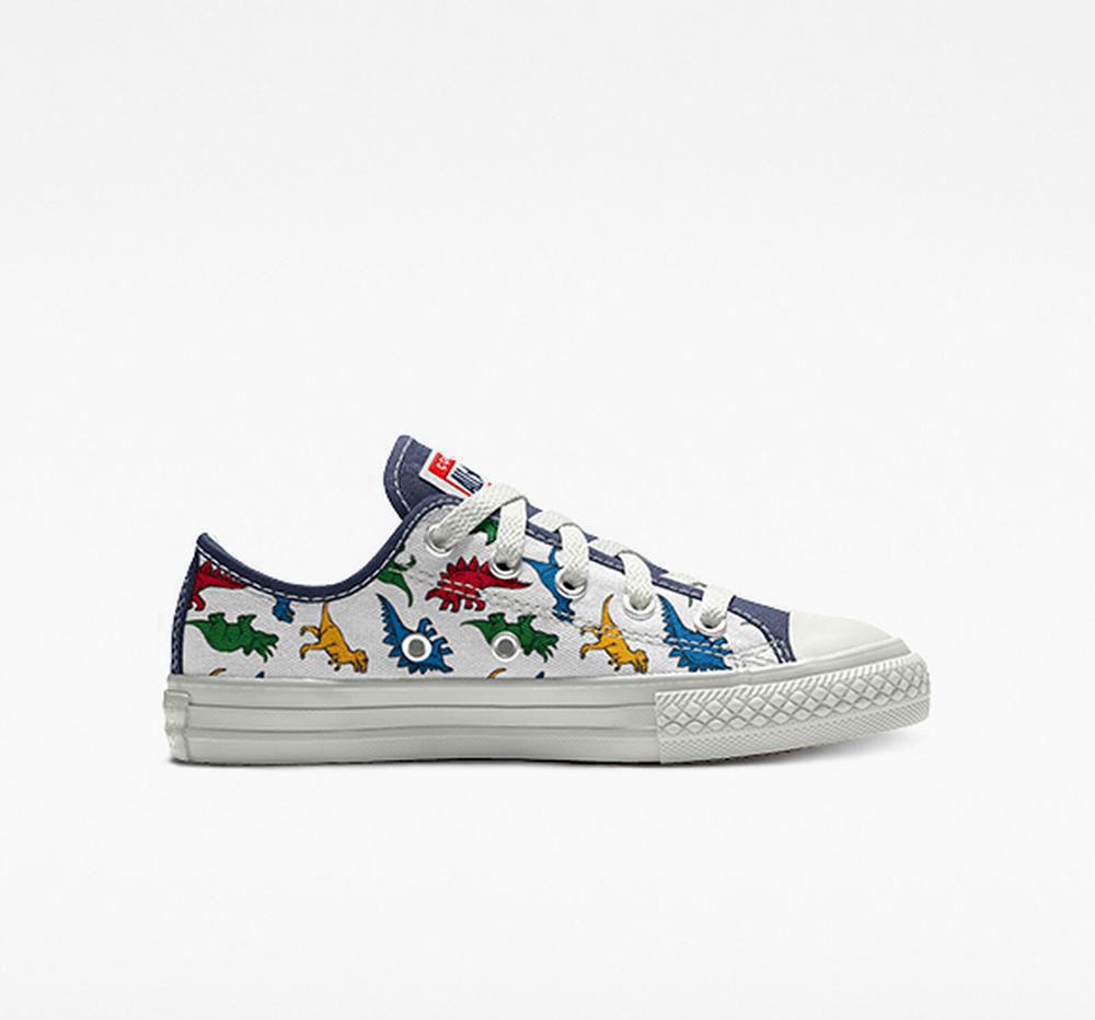 Low Tops Tenis Converse Custom Chuck Taylor All Star By You Little Kids Niño Multicolor Colombia | IHBXT-5821