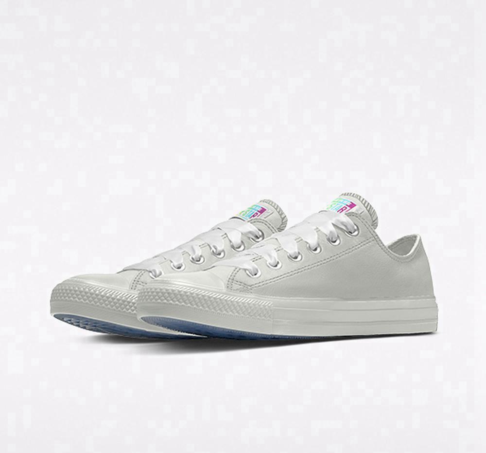 Low Tops Tenis Converse Custom Chuck Taylor All Star Premium Wedding By You Unisex Hombre Blancas Colombia | IYUHW-7968
