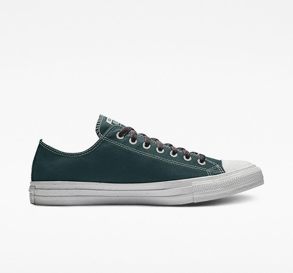 Low Tops Tenis Converse Custom Chuck Taylor All Star Surplus By You Unisex Hombre Verde Colombia | KBSCO-9530