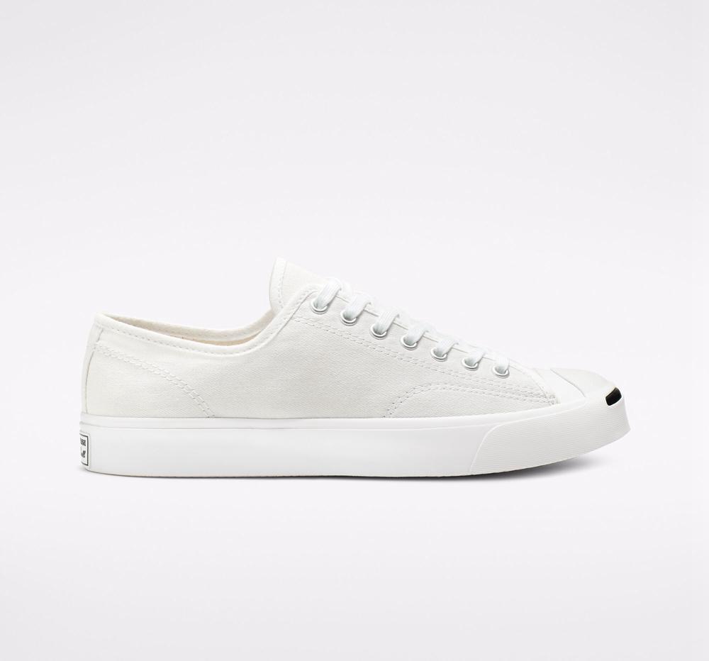 Low Tops Tenis Converse Jack Purcell Canvas Unisex Mujer Blancas Blancas Negras Colombia | TLRWS-7384