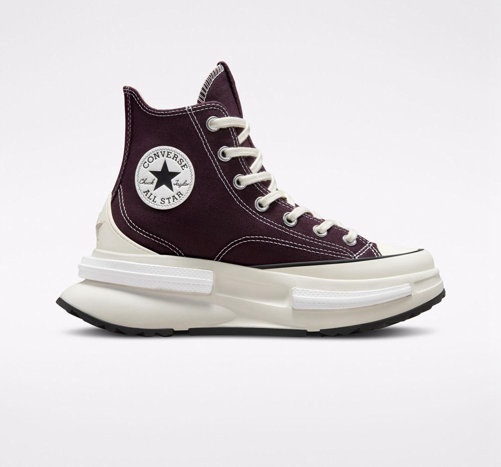 Zapatos Plataforma Tenis Converse Run Star Legacy Cx Unisex High Top Mujer Negras Blancas Colombia | RAFGP-3054