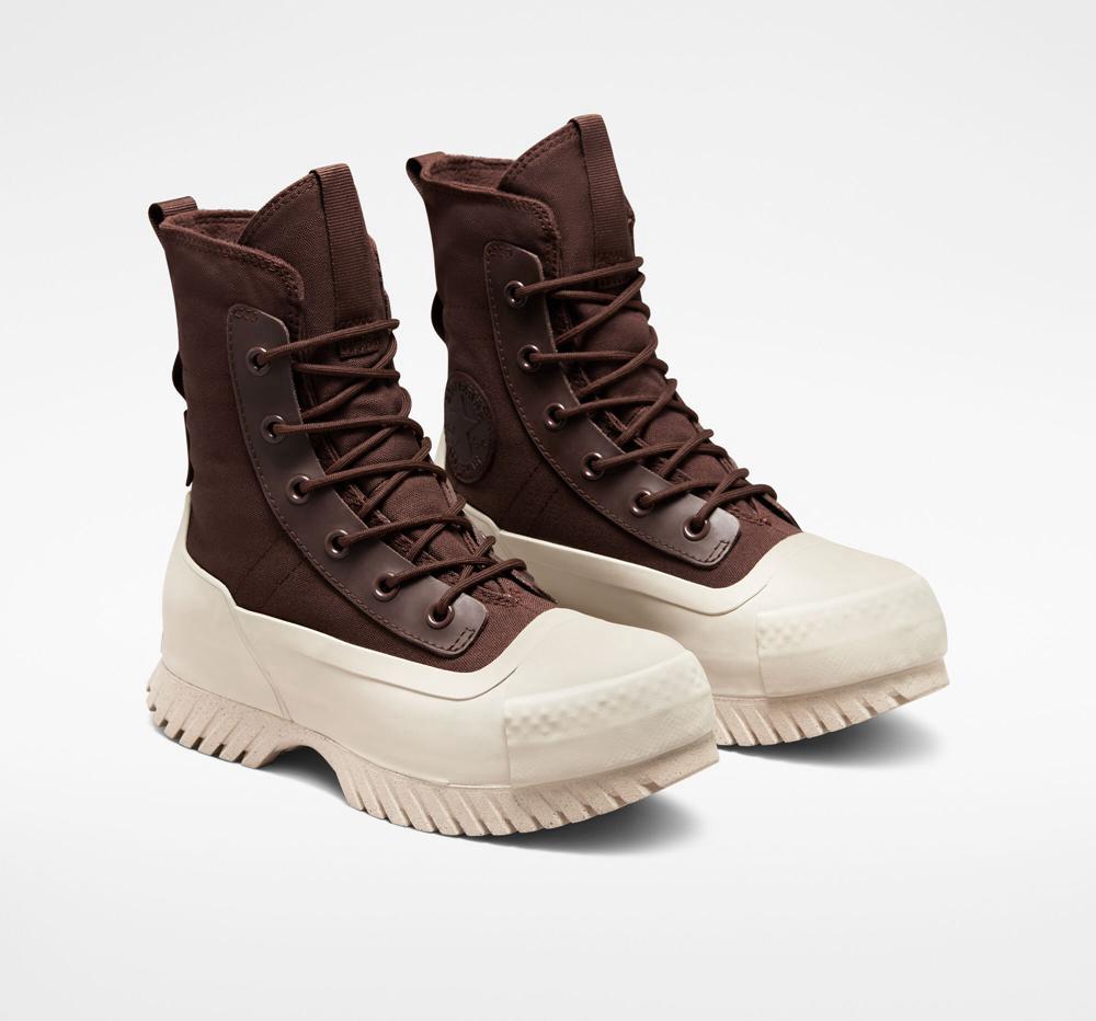 Botas Tenis Converse Chuck Taylor All Star Lugged 2.0 Counter Climate Unisex Mujer Marrones Verde Menta  Colombia |  OQBWR-8120