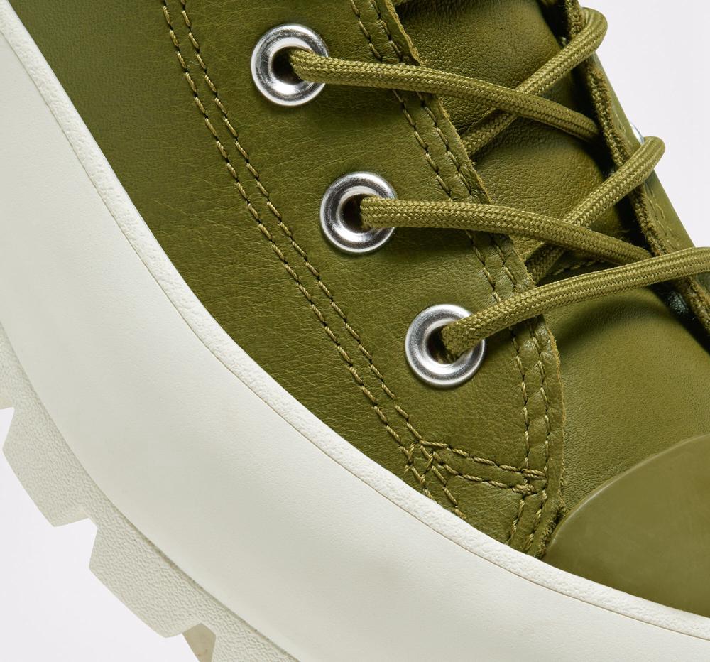 Botas Tenis Converse Chuck Taylor All Star Lugged Invierno Mujer Verde Verde Menta Azul Marino  Colombia |  PQAFS-5967