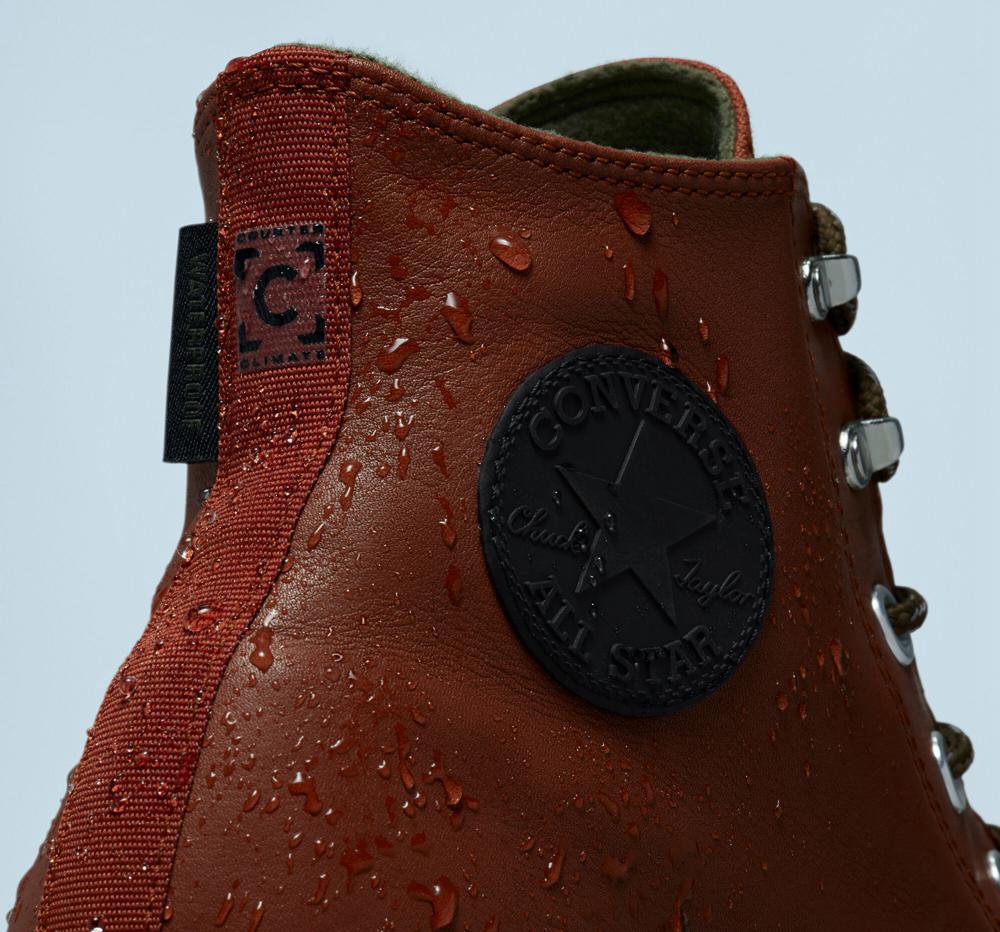 Botas Tenis Converse Chuck Taylor All Star Invierno Unisex Hombre Burdeos Blancas Negras  Colombia |  UTLPB-5421
