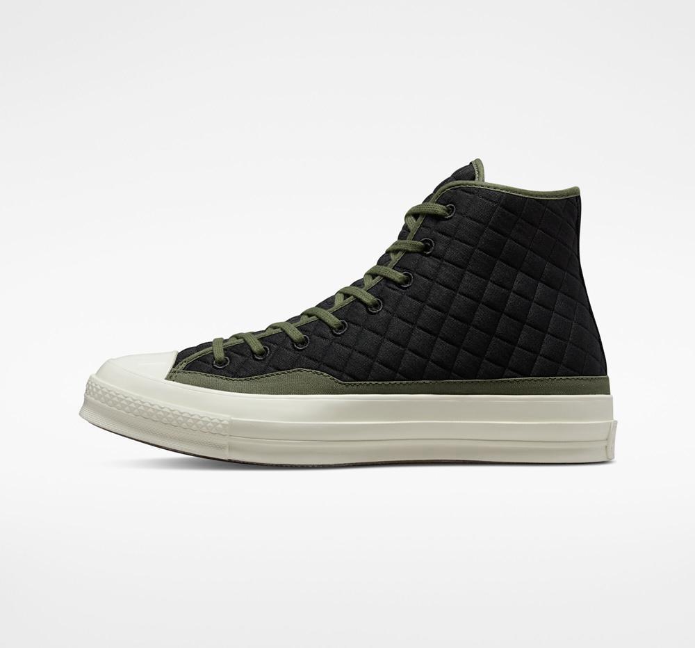 High Tops Tenis Converse Chuck 70 Acolchado Unisex Mujer Negras  Colombia |  QPXIK-3825