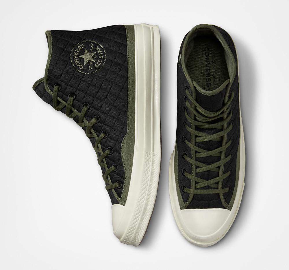 High Tops Tenis Converse Chuck 70 Acolchado Unisex Mujer Negras  Colombia |  QPXIK-3825