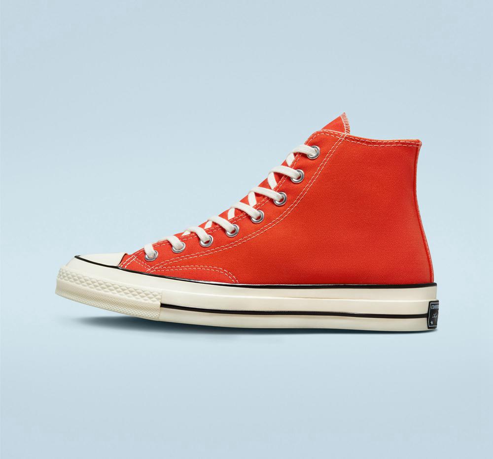 High Tops Tenis Converse Chuck 70 Canvas Seasonal Color Unisex Hombre Rojas  Colombia |  QXEYH-9856