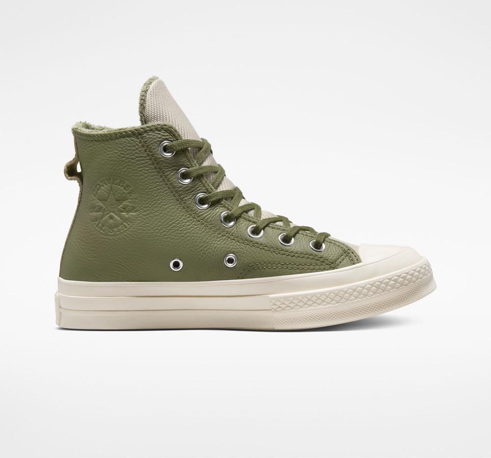 High Tops Tenis Converse Chuck 70 Counter Climate Unisex Mujer Verde  Colombia |  QKECB-5830