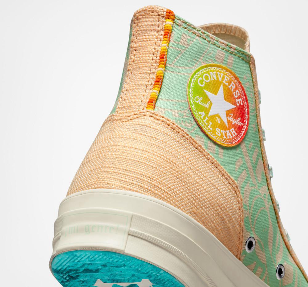 High Tops Tenis Converse Chuck 70 Mi Gente%2C Mi Alegria Unisex Hombre Blancas  Colombia |  QLJCB-6493