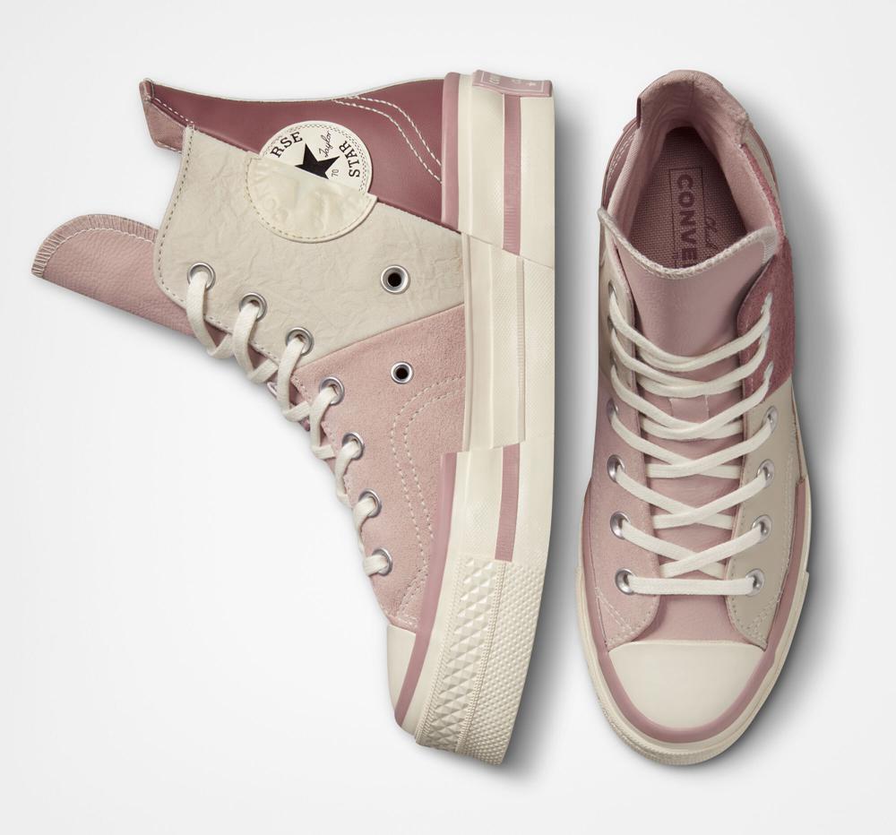 High Tops Tenis Converse Chuck 70 Plus Mixed Materials Unisex Mujer Rosas  Colombia |  FQTRJ-0738