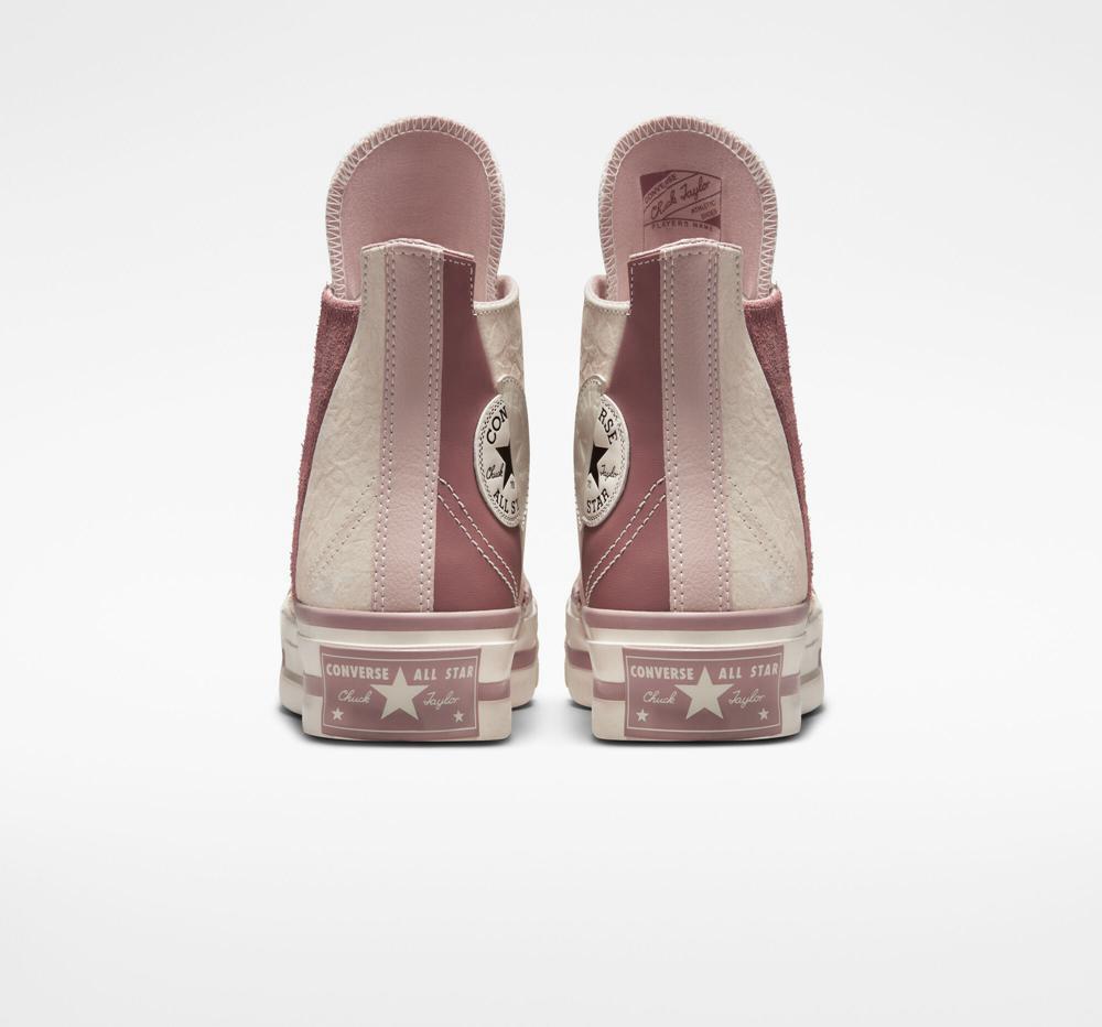 High Tops Tenis Converse Chuck 70 Plus Mixed Materials Unisex Mujer Rosas  Colombia |  FQTRJ-0738