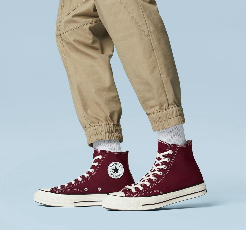 High Tops Tenis Converse Chuck 70 Vintage Canvas Unisex Mujer Verde Menta Negras  Colombia |  MELDS-0785