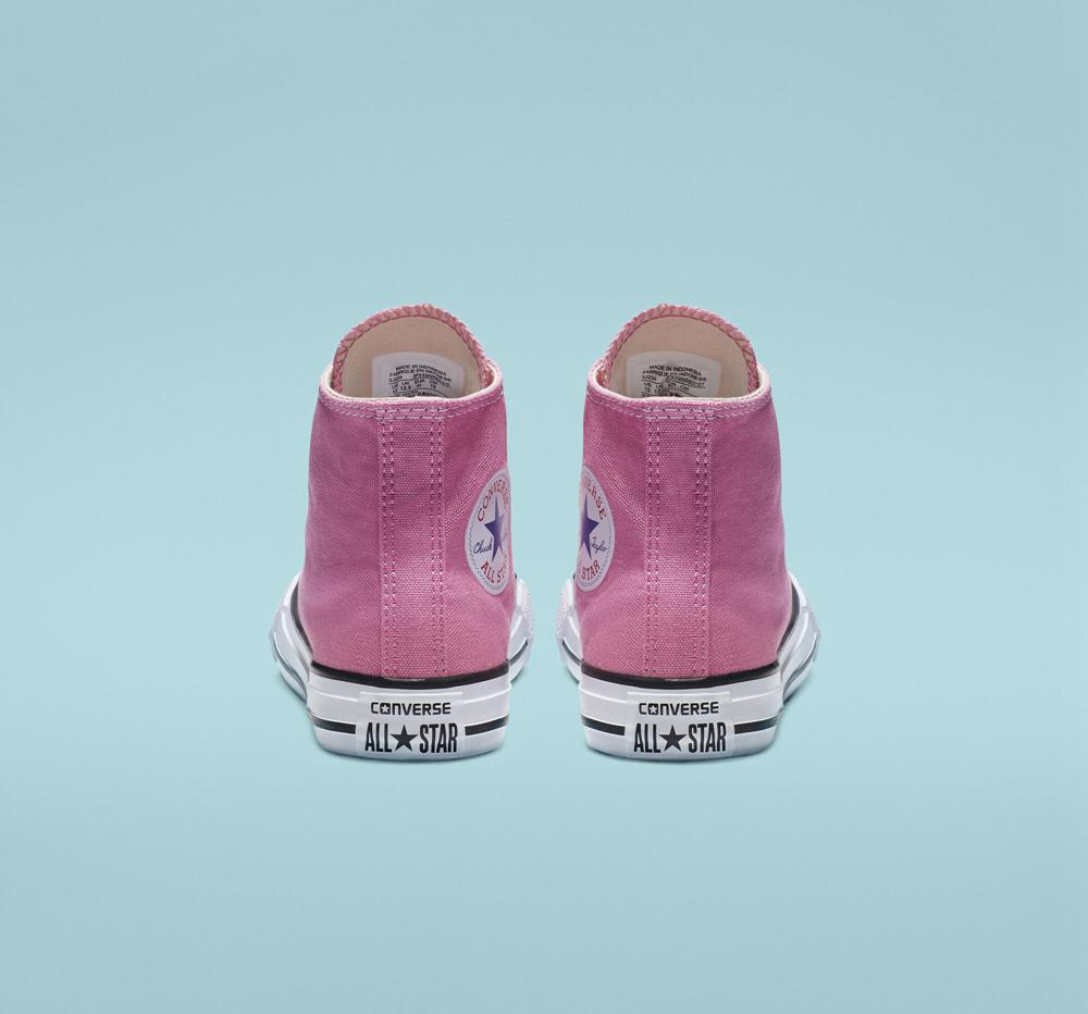 High Tops Tenis Converse Chuck Taylor All Star Classic Little Kids Niño Rosas  Colombia |  AHIUW-7540