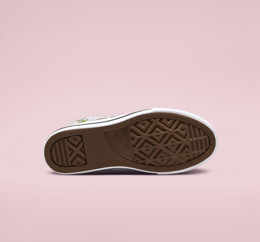 High Tops Tenis Converse Chuck Taylor All Star Desert Explorer Little Kids Niña Blancas Verde  Colombia |  CFIAU-5984