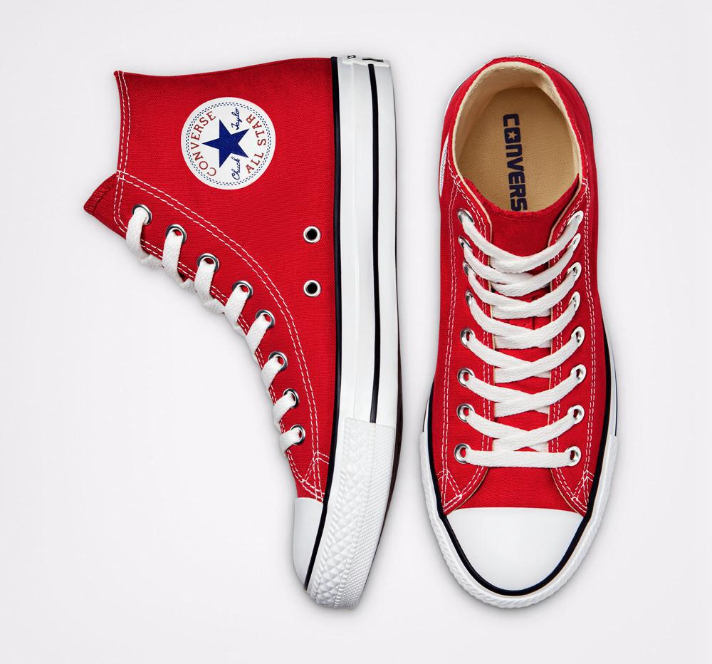 High Tops Tenis Converse Chuck Taylor All Star Classic Unisex Hombre Rojas  Colombia |  FIBXR-0397