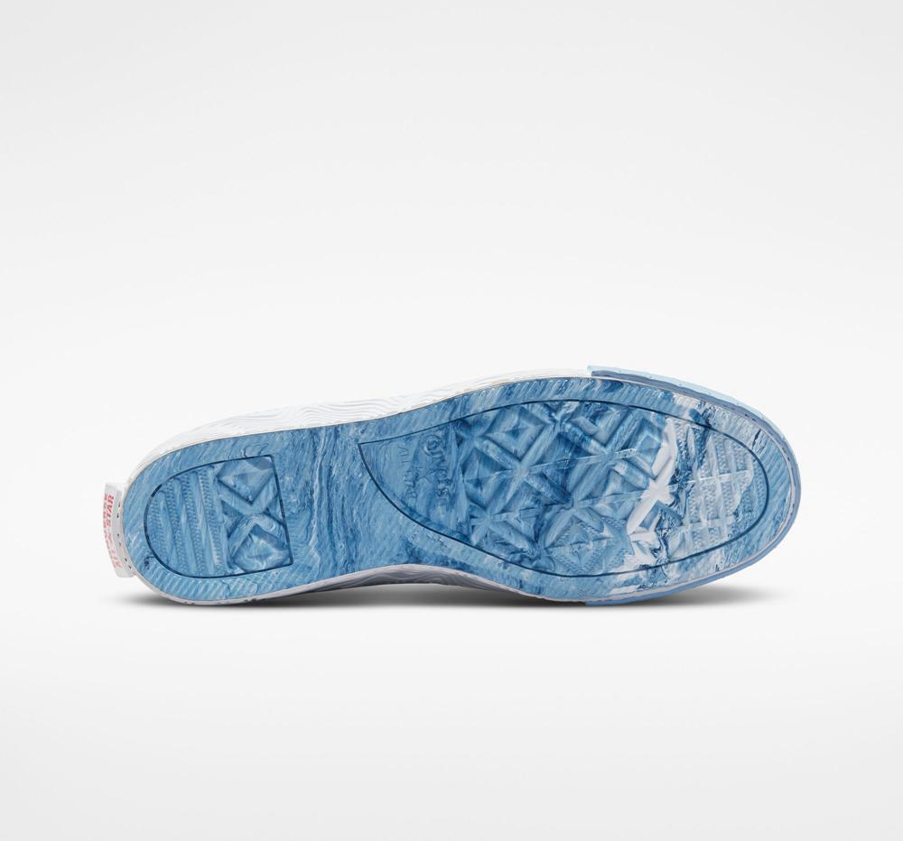 High Tops Tenis Converse Chuck Taylor Alt Star Reflective Shine Unisex Mujer Blancas Rojas Azules  Colombia |  FINCO-7285
