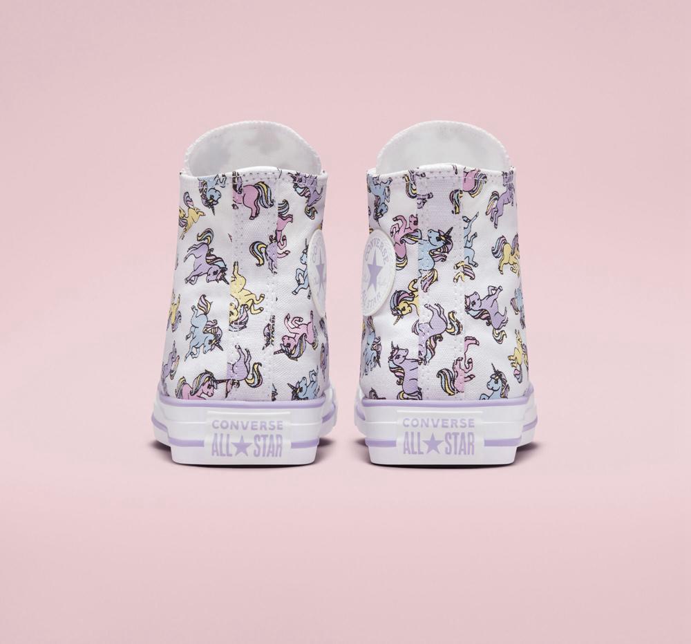 High Tops Tenis Converse Chuck Taylor All Star Unicorns Big Kids Niña Blancas  Colombia |  GXIFD-8269
