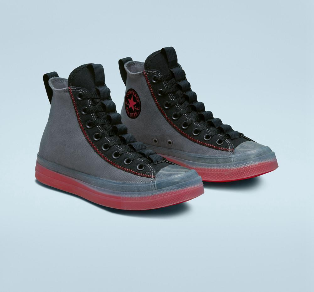 High Tops Tenis Converse Chuck Taylor All Star Cx Explore Desert Sunset Unisex Hombre Gris Negras Rojas  Colombia |  IUWDB-3589