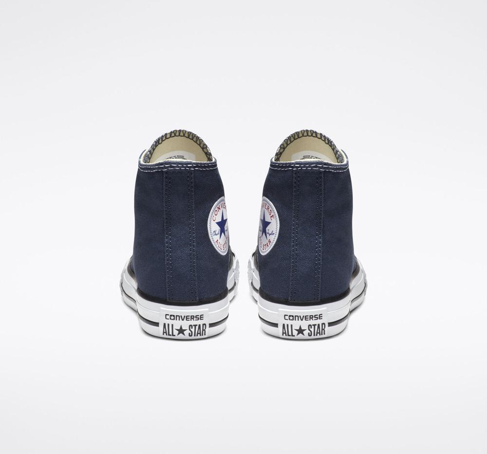High Tops Tenis Converse Chuck Taylor All Star Classic Little Kids Niño Azul Marino  Colombia |  NOZJU-9153