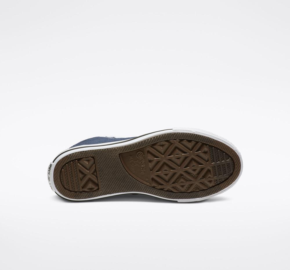 High Tops Tenis Converse Chuck Taylor All Star Classic Little Kids Niño Azul Marino  Colombia |  NOZJU-9153