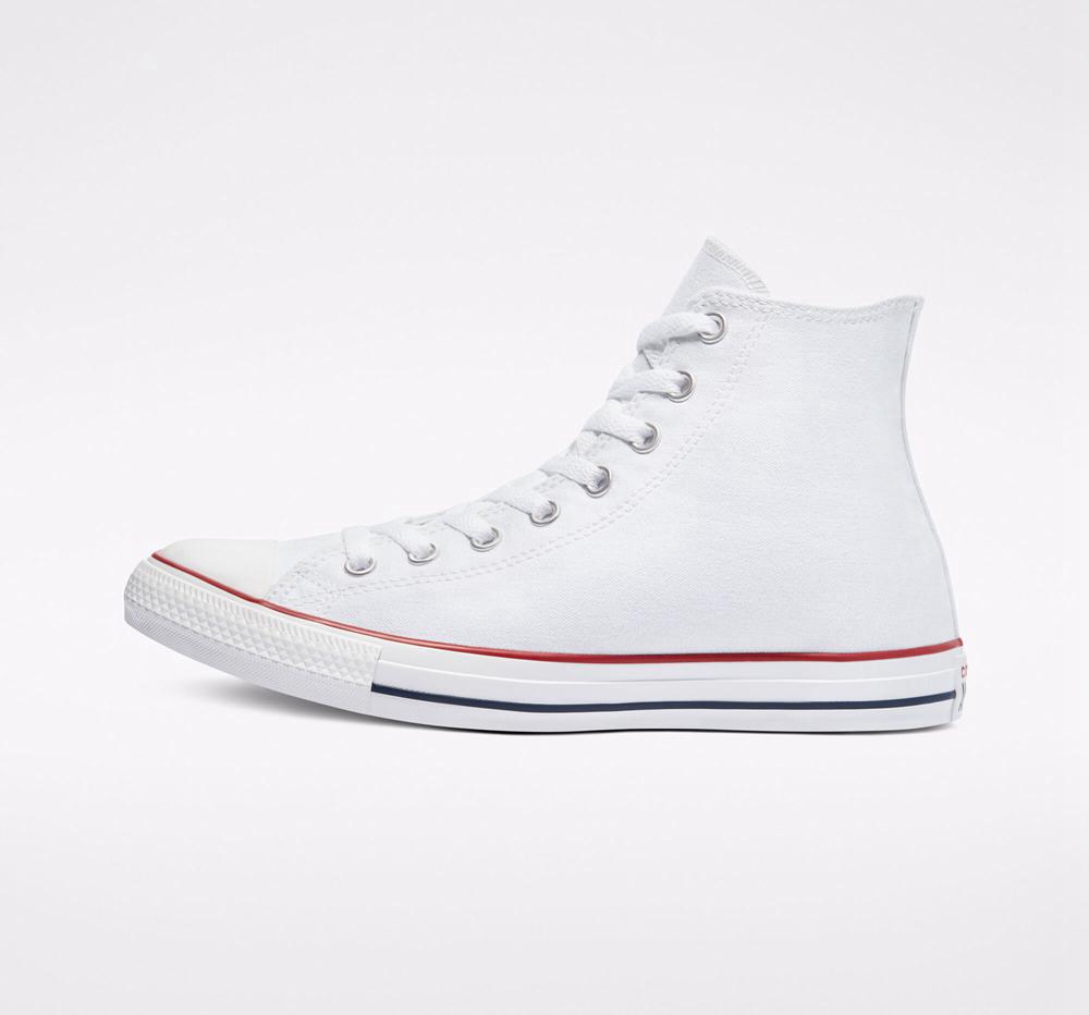 High Tops Tenis Converse Chuck Taylor All Star Classic Unisex Hombre Blancas  Colombia |  QAPKX-3469
