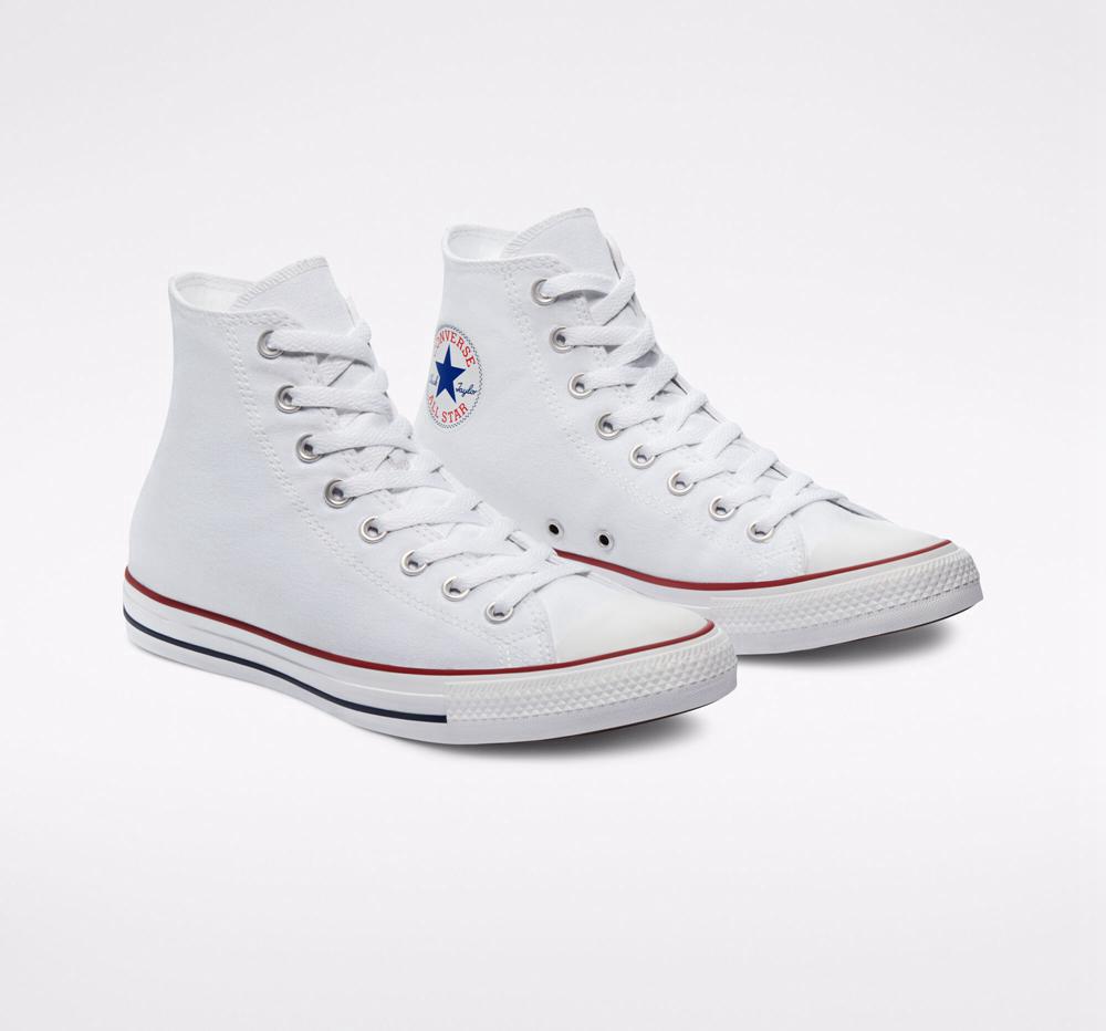High Tops Tenis Converse Chuck Taylor All Star Classic Unisex Hombre Blancas  Colombia |  QAPKX-3469